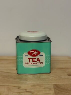 Tala Mint Green Tea Storage Tin with Secure Lid